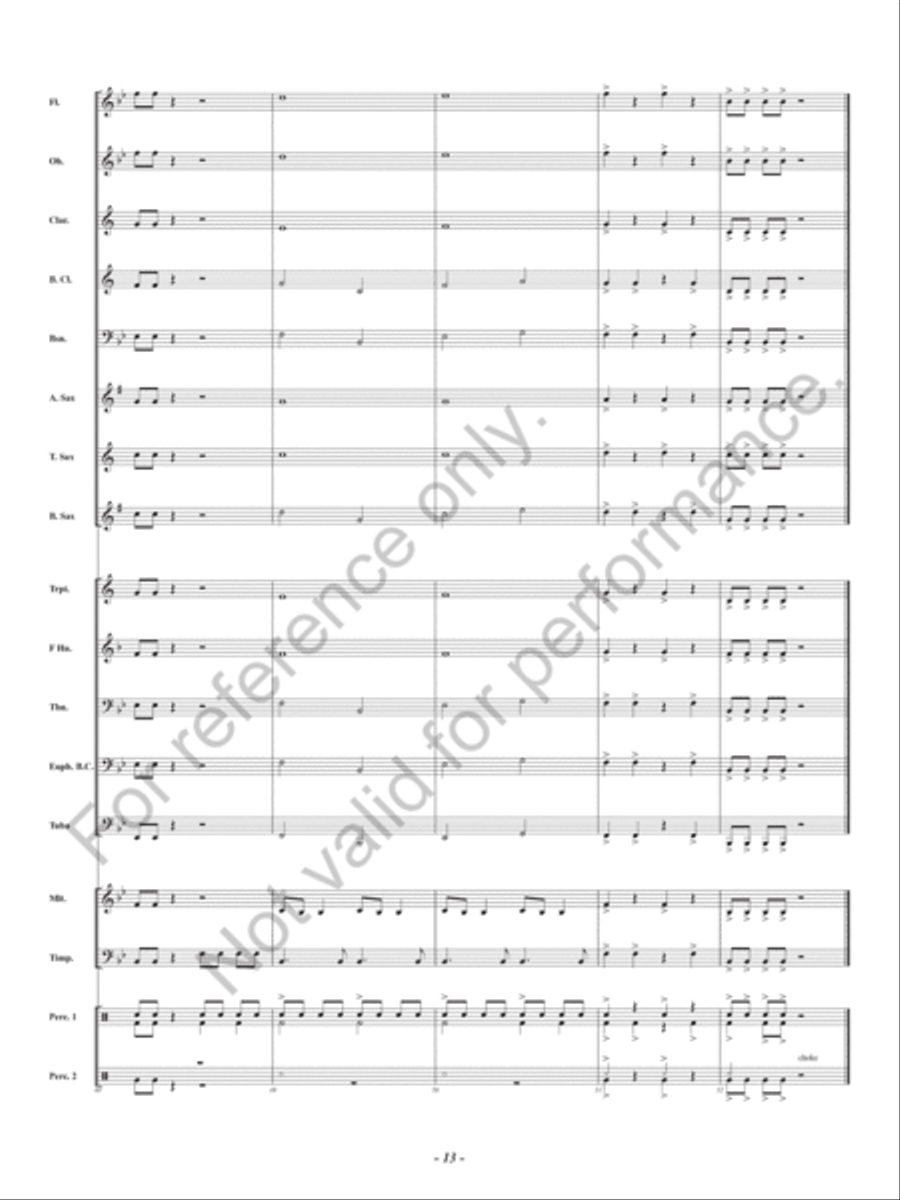 To Dare Greatly To Dare Greatly Concert Band scores gallery preview page 14