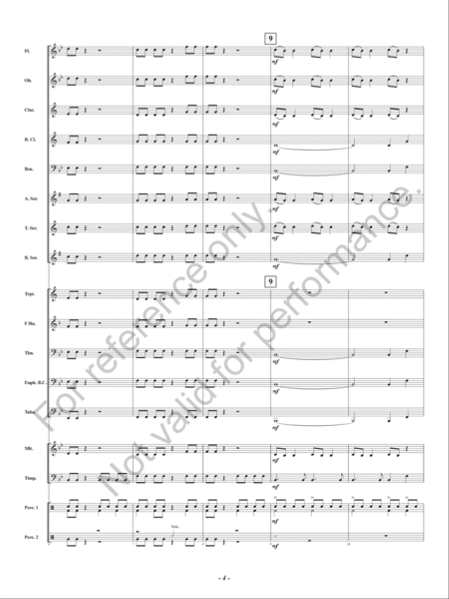 To Dare Greatly To Dare Greatly Concert Band scores gallery preview page 5