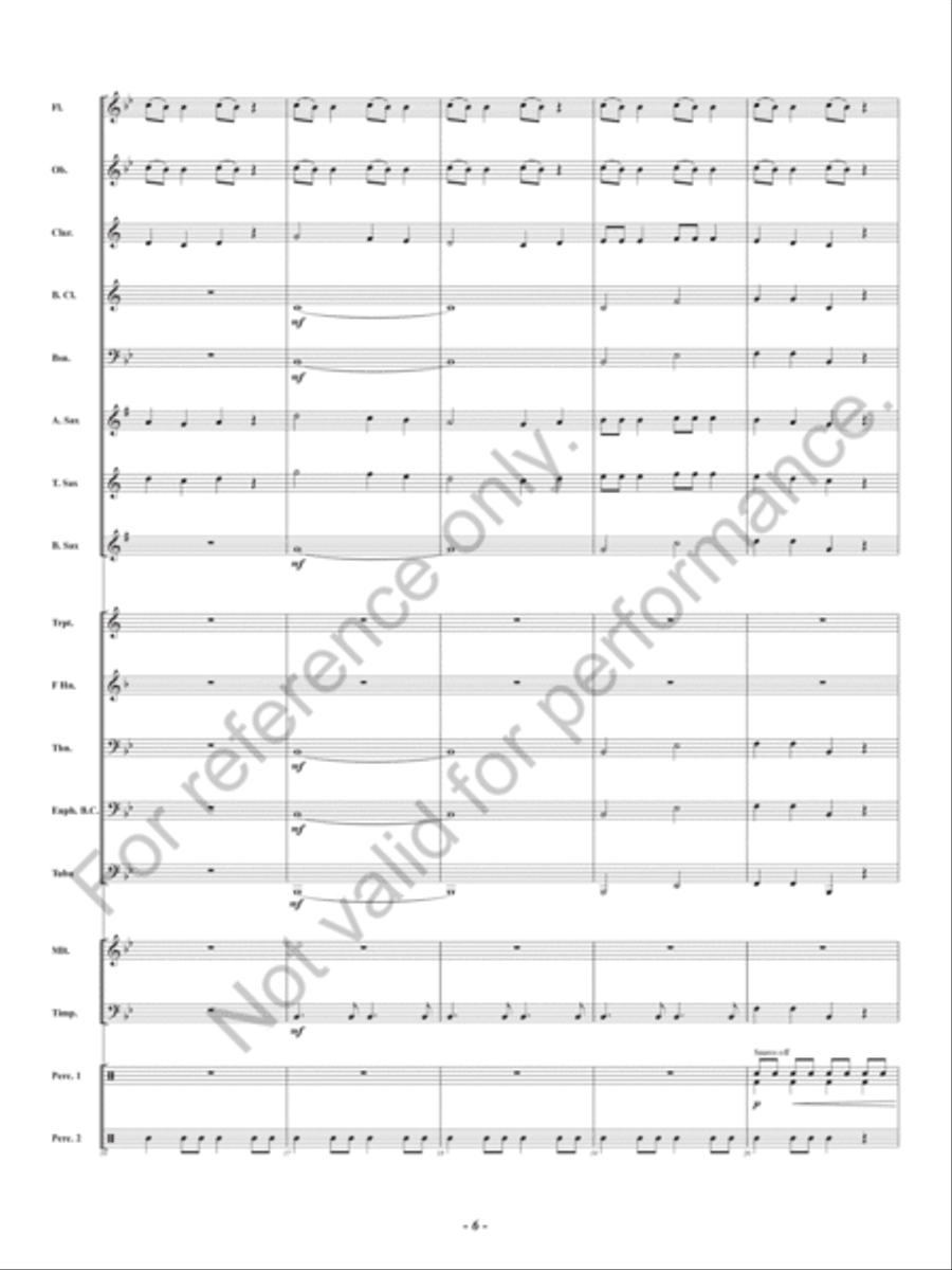 To Dare Greatly To Dare Greatly Concert Band scores gallery preview page 7