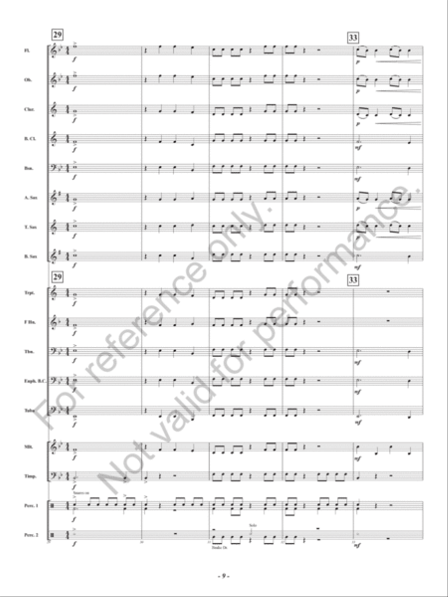 To Dare Greatly To Dare Greatly Concert Band scores gallery preview page 10