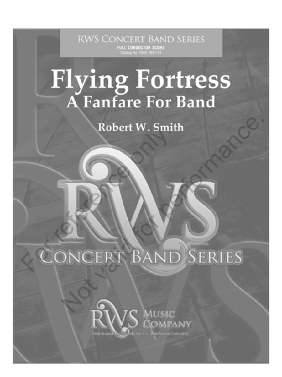 Flying Fortress Flying Fortress Concert Band scores gallery preview page 2