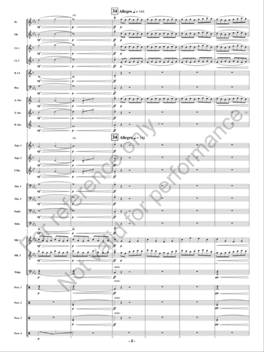 Mystic Forest Mystic Forest Concert Band scores gallery preview page 9