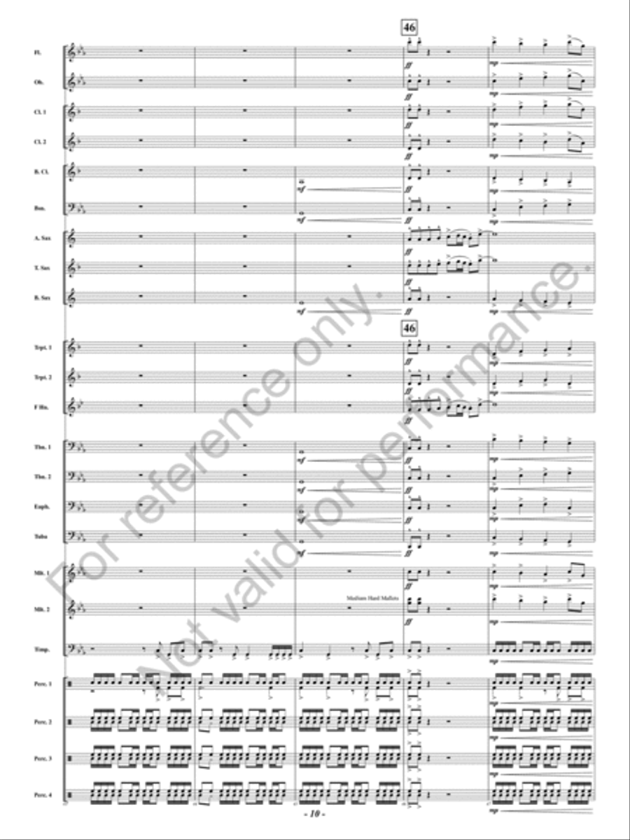 Mystic Forest Mystic Forest Concert Band scores gallery preview page 11