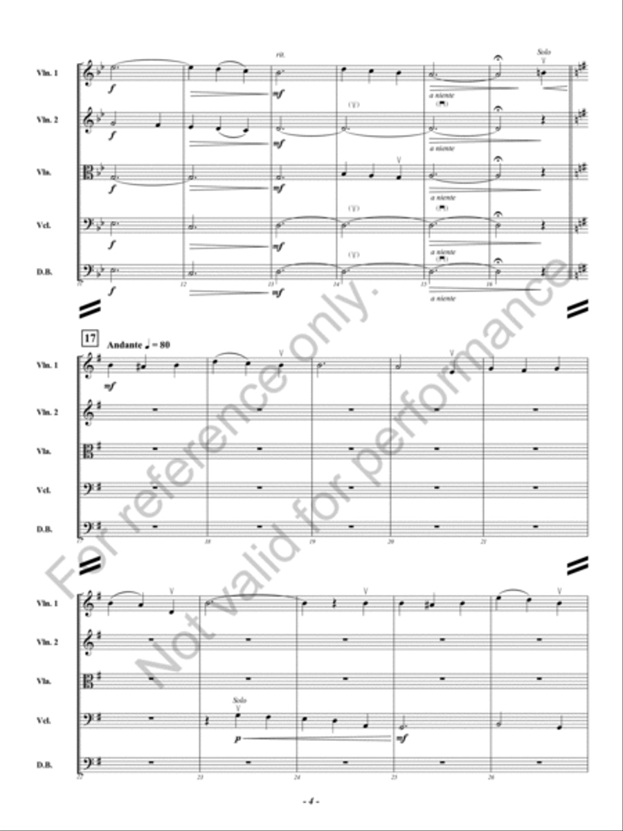 Hymn for the Discouraged Hymn for the Discouraged String Orchestra scores gallery preview page 5