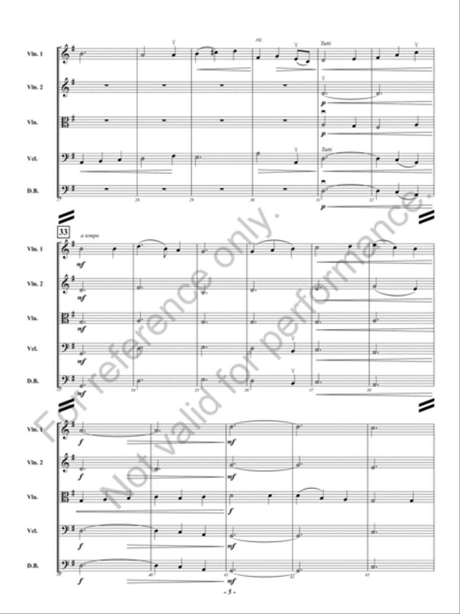 Hymn for the Discouraged Hymn for the Discouraged String Orchestra scores gallery preview page 6