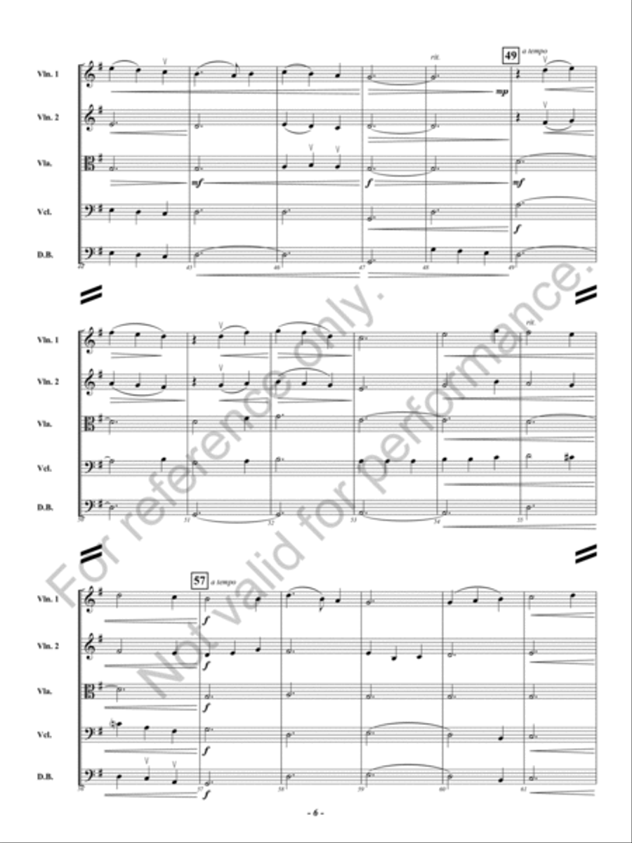 Hymn for the Discouraged Hymn for the Discouraged String Orchestra scores gallery preview page 7