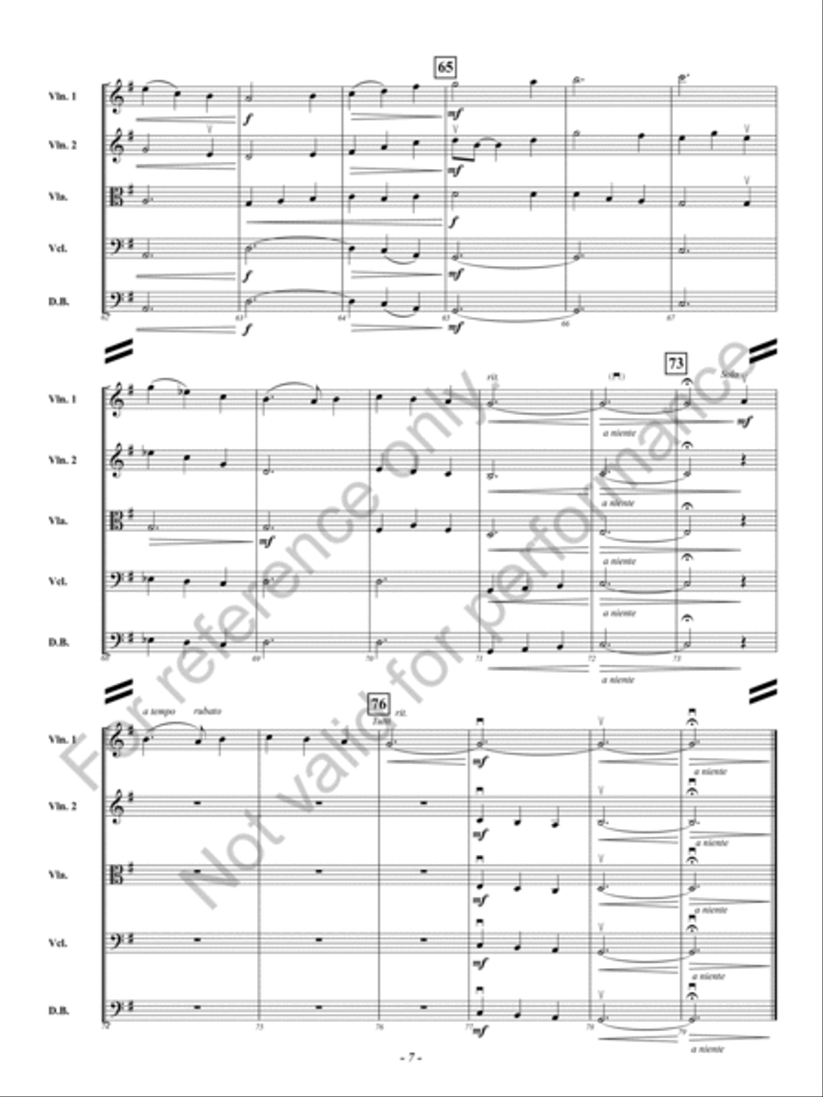 Hymn for the Discouraged Hymn for the Discouraged String Orchestra scores gallery preview page 8