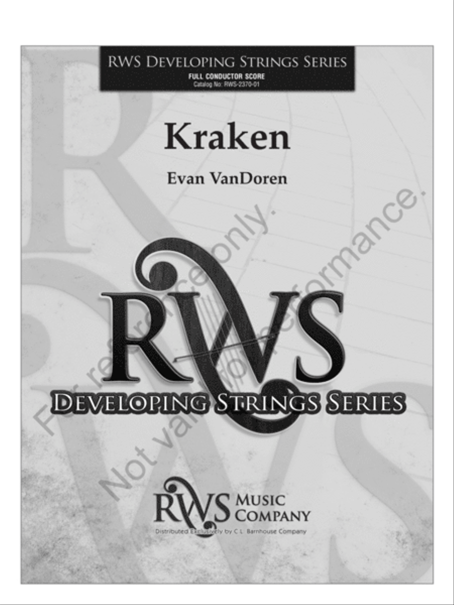 Kraken Kraken String Orchestra scores gallery preview page 2