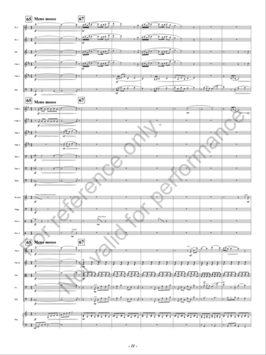 Fallingwater Fallingwater Concert Band scores gallery preview page 12