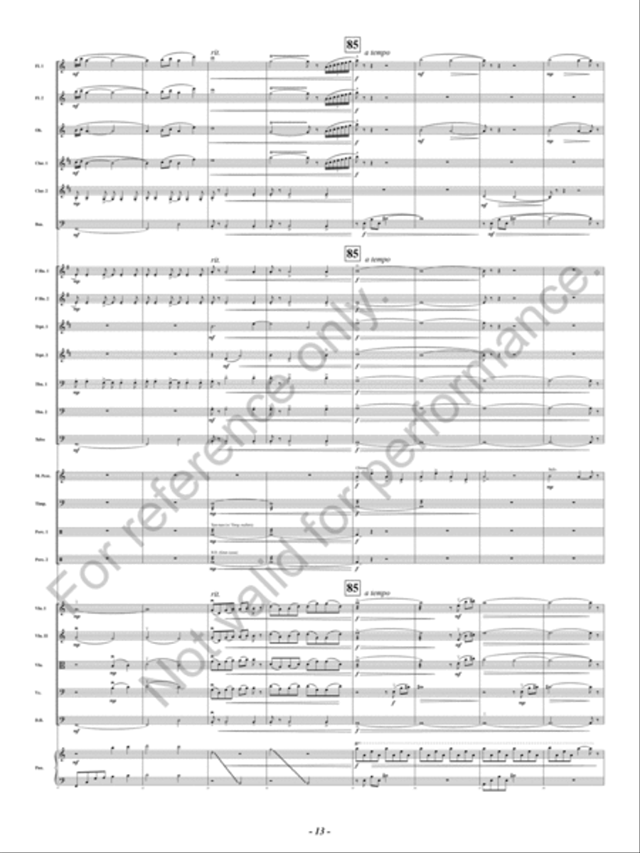 Fallingwater Fallingwater Concert Band scores gallery preview page 14