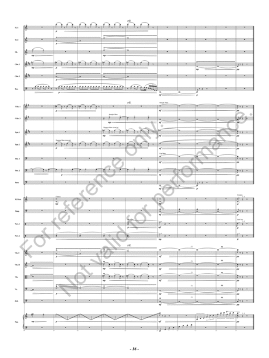 Fallingwater Fallingwater Concert Band scores gallery preview page 17
