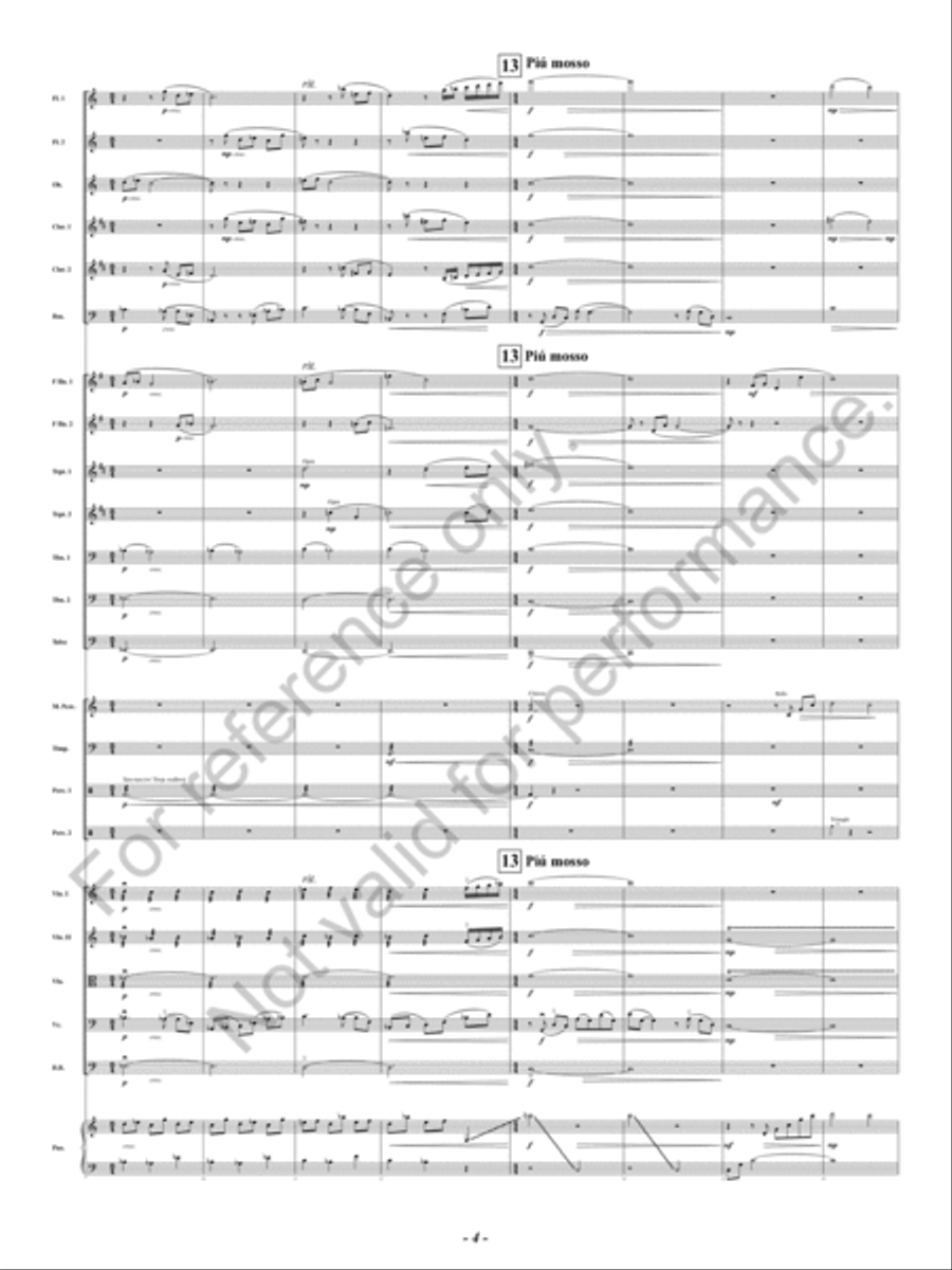 Fallingwater Fallingwater Concert Band scores gallery preview page 5