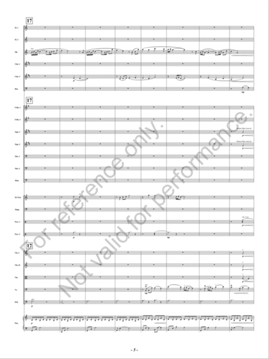 Fallingwater Fallingwater Concert Band scores gallery preview page 6