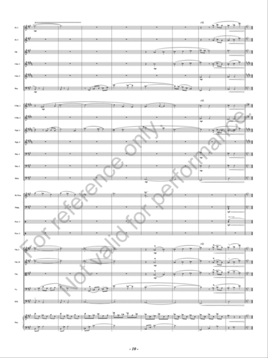 Fallingwater Fallingwater Concert Band scores gallery preview page 11