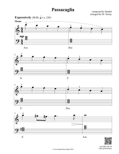 Handel's Passacaglia
