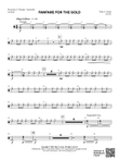 Fanfare for the Gold: 3rd Percussion mini preview