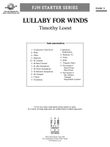 Lullaby for Winds: Score mini preview