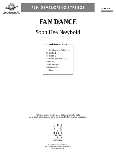 Fan Dance: Score