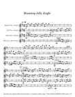 Housetop Jolly Jingle for Clarinet Quartet in Schools