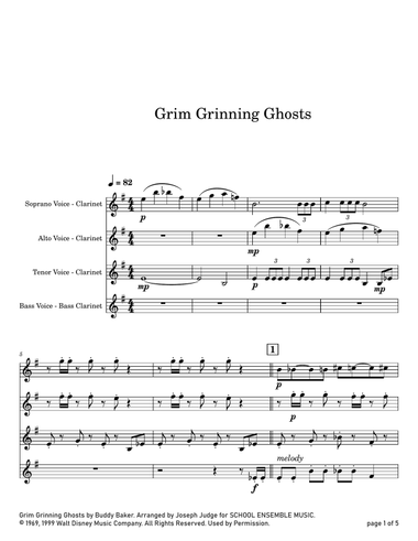 Grim Grinning Ghosts