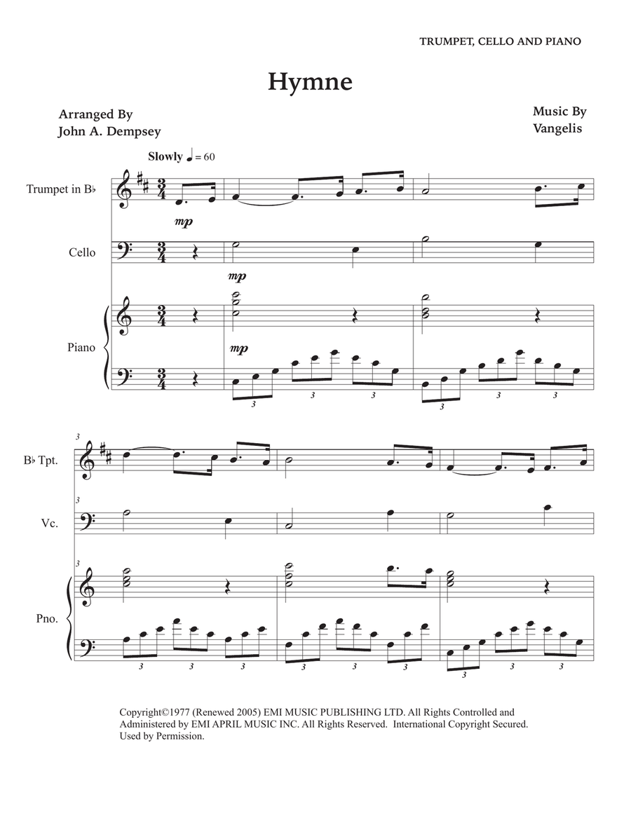 Hymne Small Ensemble scores gallery preview page 5