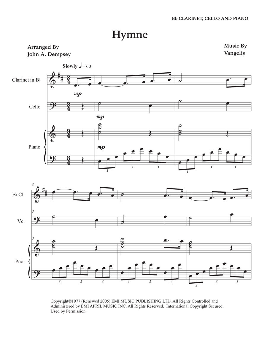Hymne Small Ensemble scores gallery preview page 5