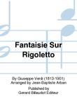 Fantaisie Sur Rigoletto