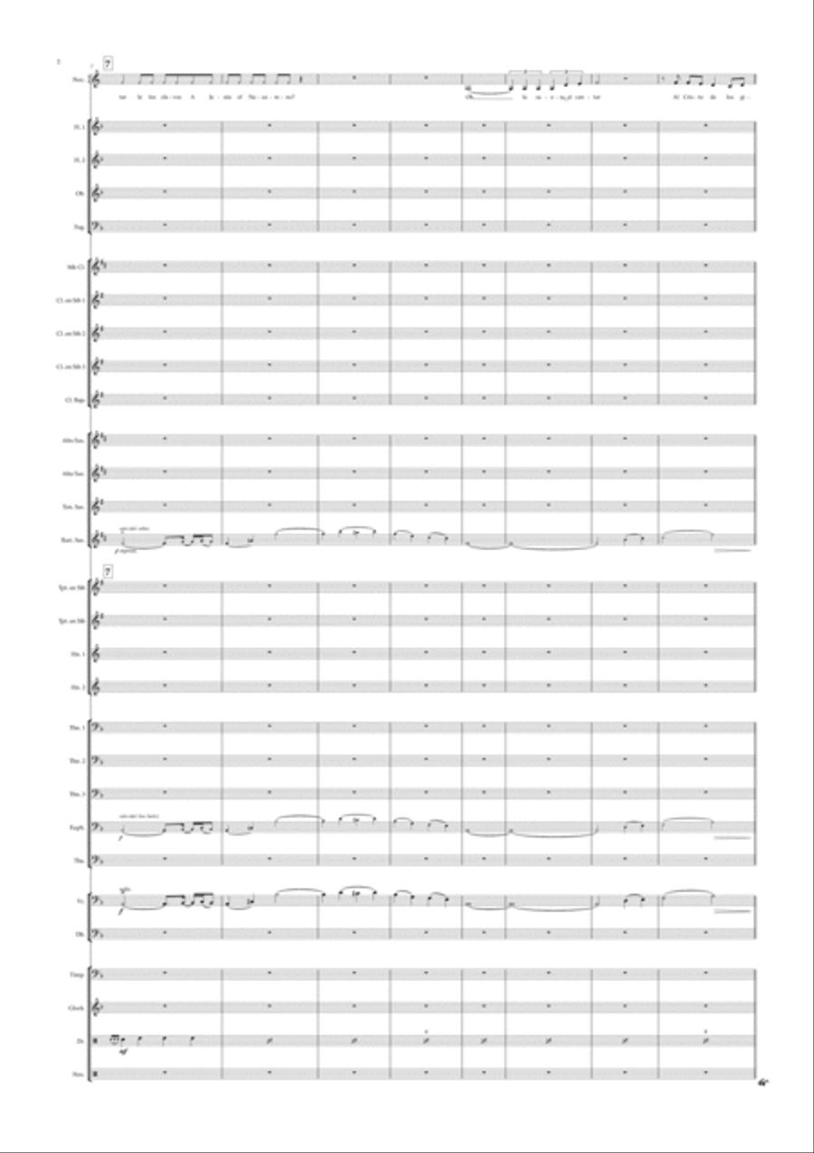 La Saeta Concert Band scores gallery preview page 2