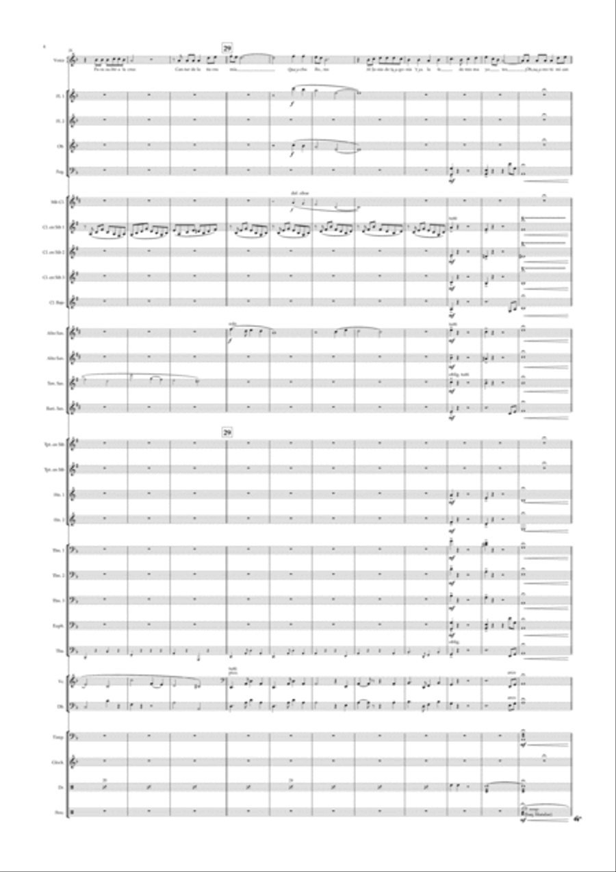 La Saeta Concert Band scores gallery preview page 4