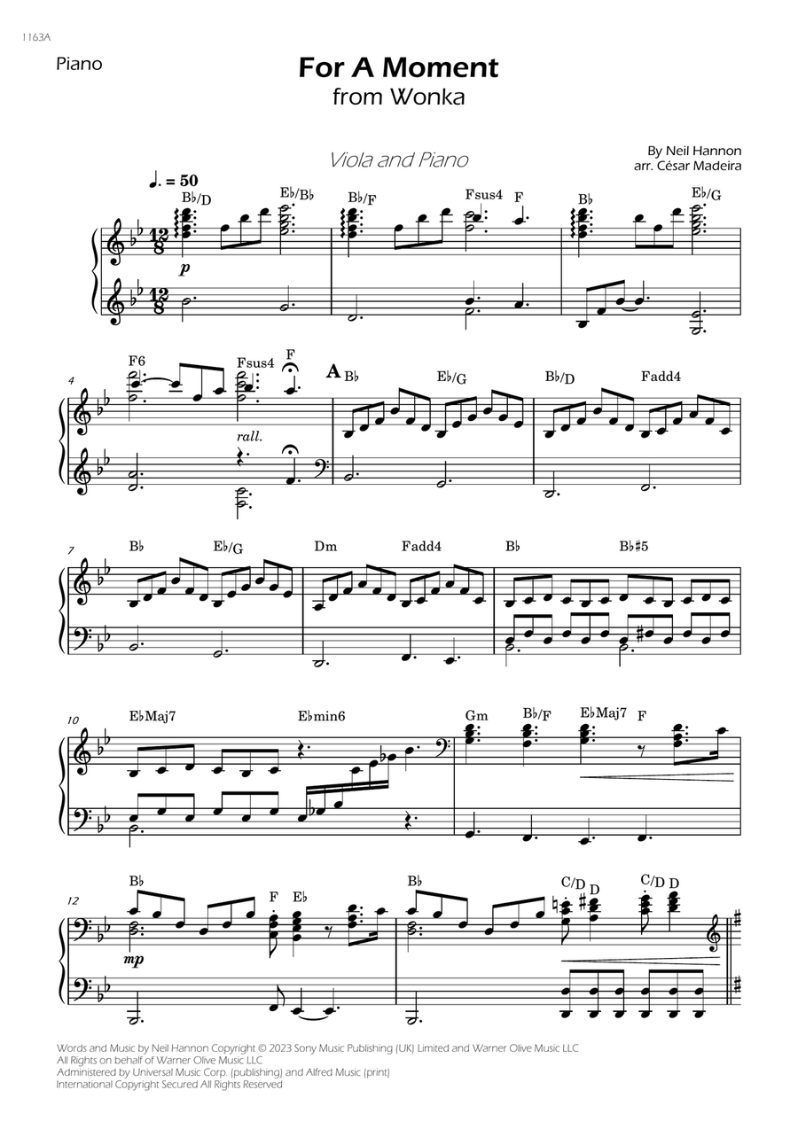 For A Moment For A Moment Viola scores gallery preview page 3