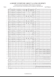 A short overture about a long journey