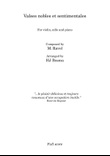 Valses nobles et sentimentales arr. for pianotrio