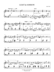 Light and sorrow - Piano Solo