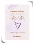 From Chopin’s Tristesse Etude Op. 10, No. 3