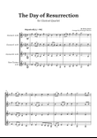 The Day of Resurrection (Clarinet Quartet) - Easter Hymn mini preview