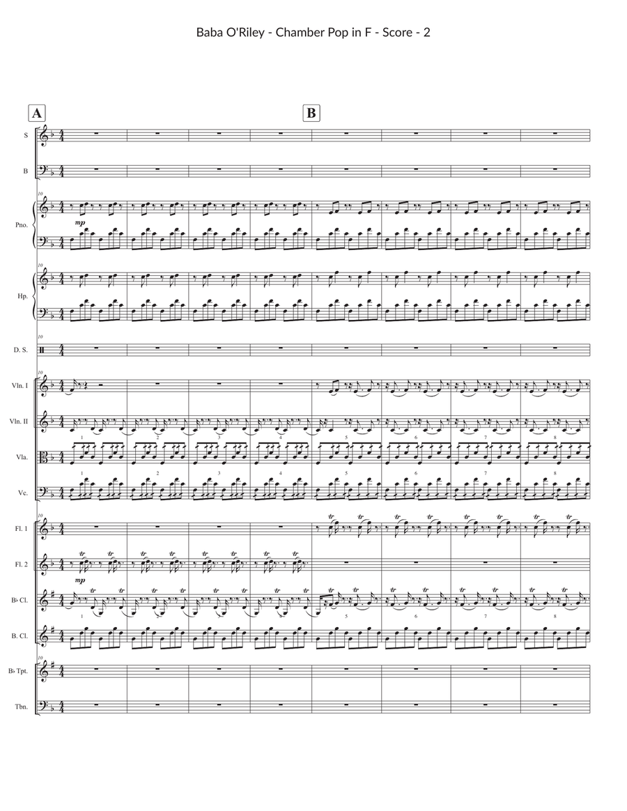 Baba O'riley Large Ensemble scores gallery preview page 2