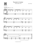 Toccata in A minor (Racing Against Time)