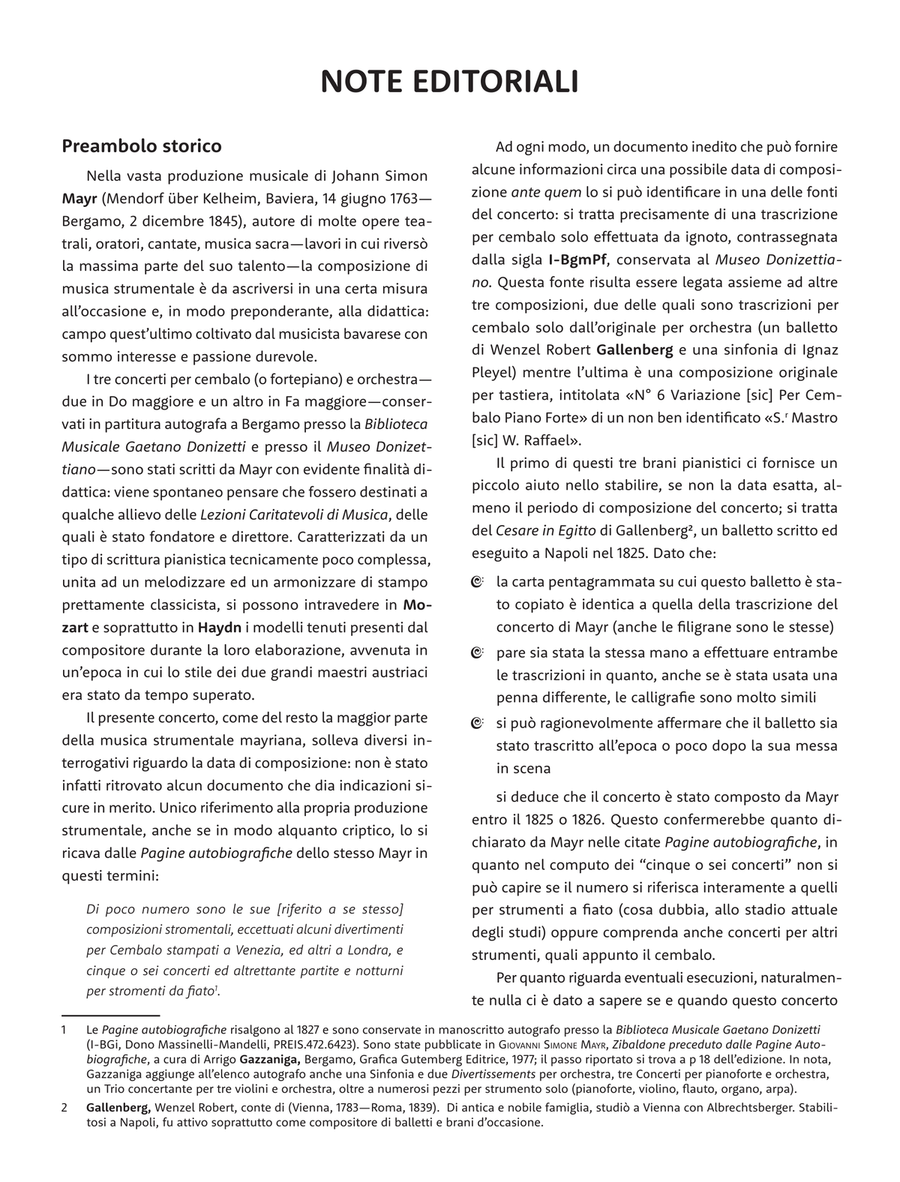 Concerto for Cembalo [Fortepiano] and Orchestra — Reduction for Two Pianos 2 Pianos, 4-Hands scores gallery preview page 5