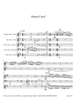 Huron Carol for Woodwind Quartet in Schools