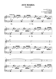 AVE MARIA - Bach/Gounod. For Soloist Soprano in A-flat Major with Piano Accompaniment