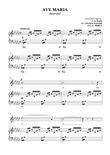 AVE MARIA - Bach/Gounod. For Soloist Soprano in G-flat Major with Piano Accompaniment
