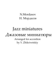 N.Mordasov Jazz miniatures for accordion
