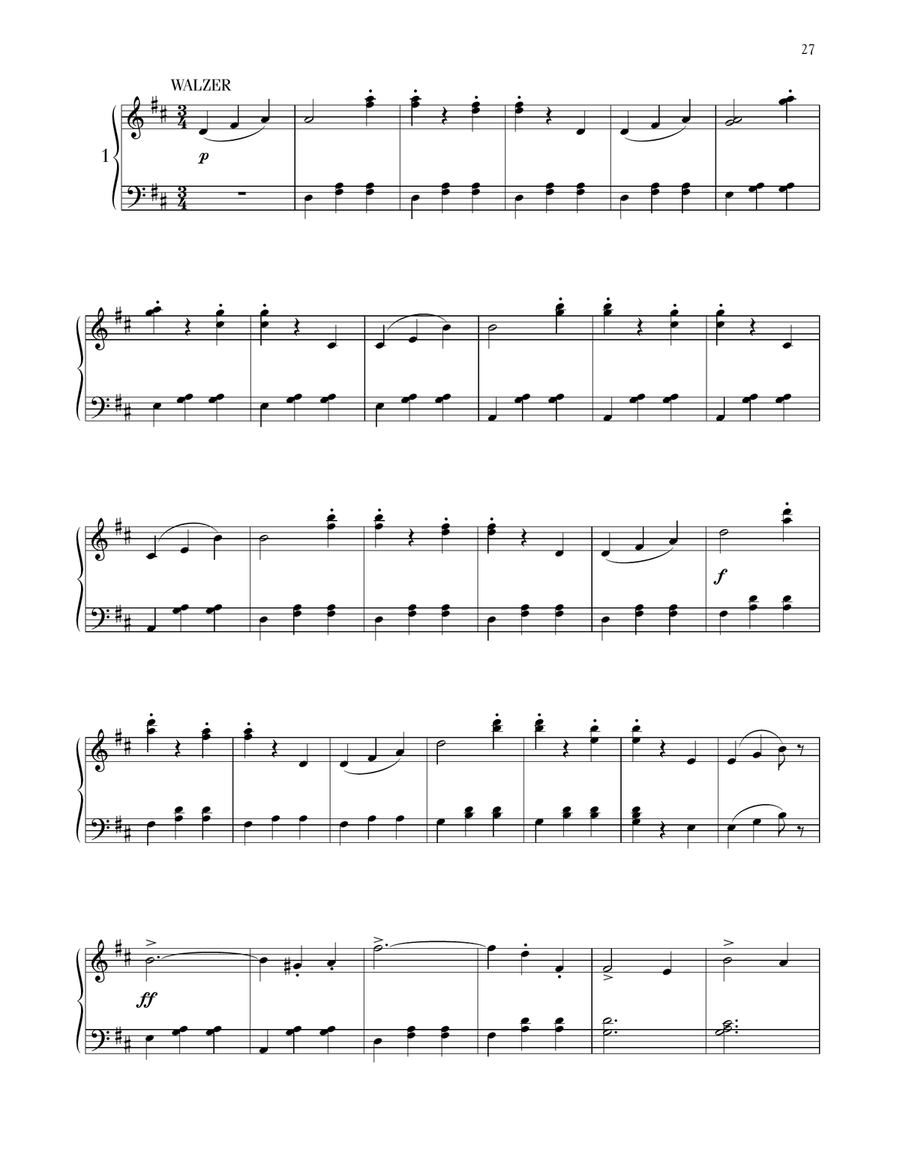 The Beautiful Blue Danube, Op. 314 Piano Solo - Digital Sheet Music page 2