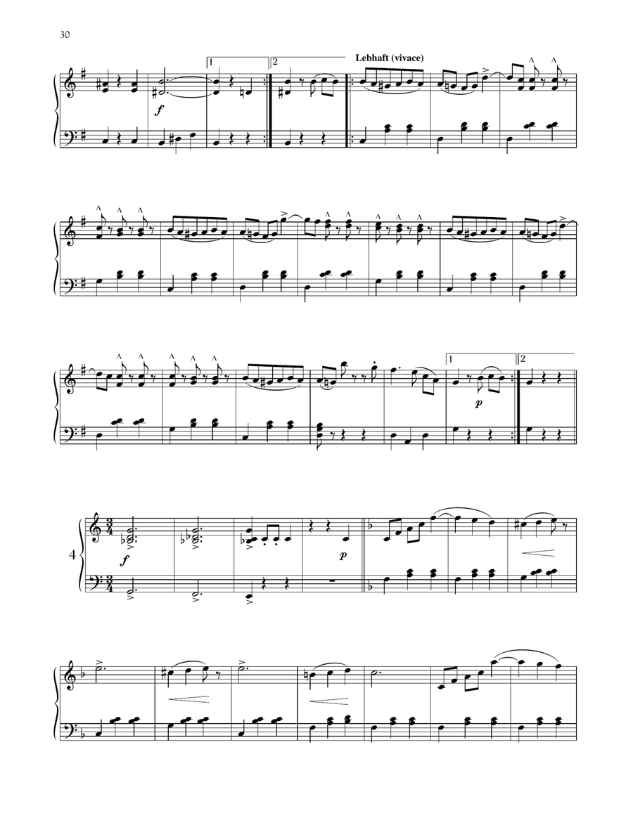 The Beautiful Blue Danube, Op. 314 Piano Solo - Digital Sheet Music page 5