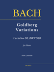 Bach: Goldberg Variations, BWV 988: Var. 30 (as played by Víkingur Ólafsson) for Piano mini preview