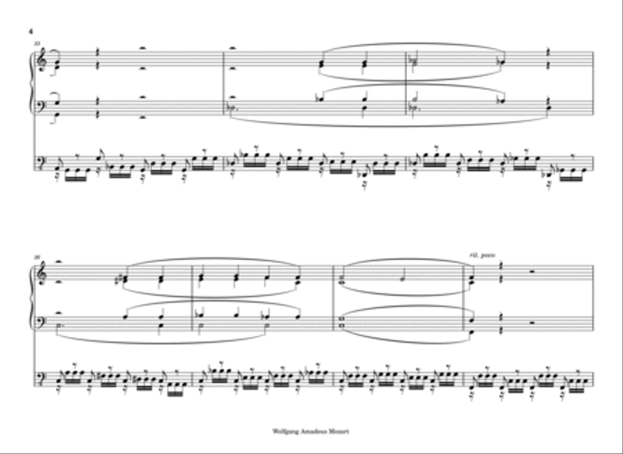 Confutatis / Lacrimosa Organ Solo scores gallery preview page 4