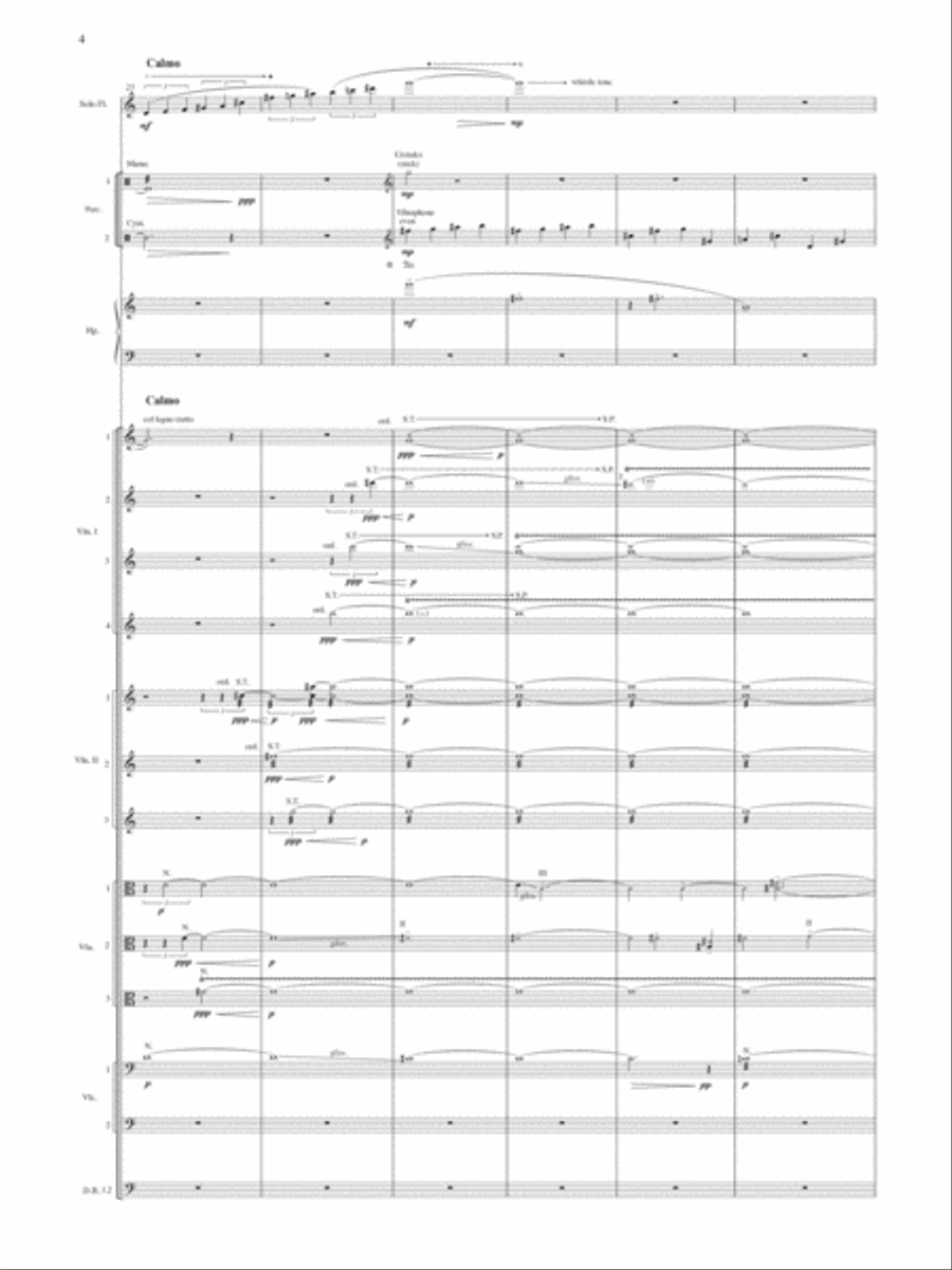 Aile du songe (Chamber Version) - Study Score Choir scores gallery preview page 4