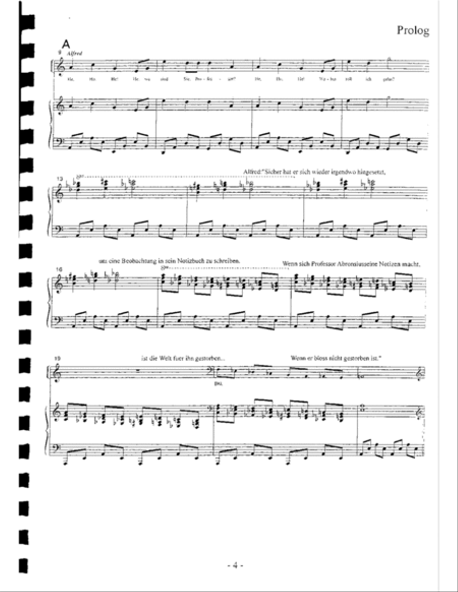 Der Tanz Der Vampire - Finale Zweiter Akt Piano, Vocal, Guitar scores gallery preview page 4