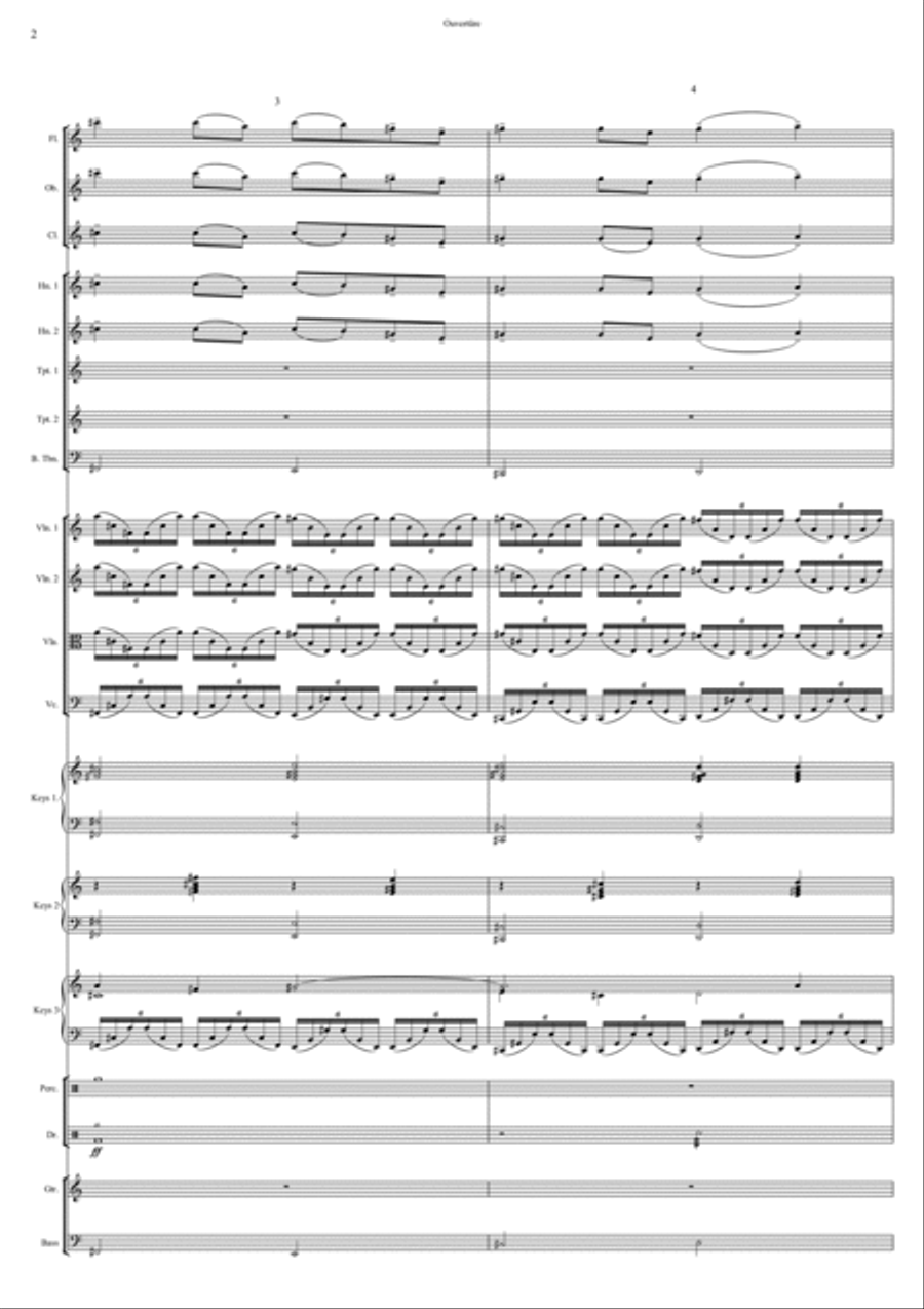 Der Tanz Der Vampire - Finale Zweiter Akt - Score Only Full Orchestra scores gallery preview page 2