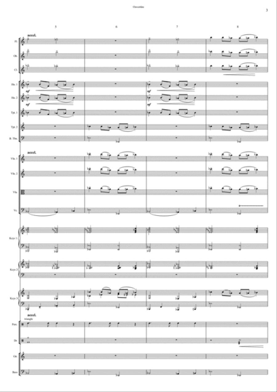 Der Tanz Der Vampire - Finale Zweiter Akt - Score Only Full Orchestra scores gallery preview page 3